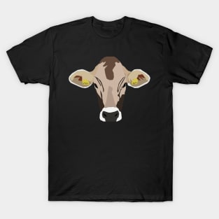 The Alpine Cow Vector T-Shirt